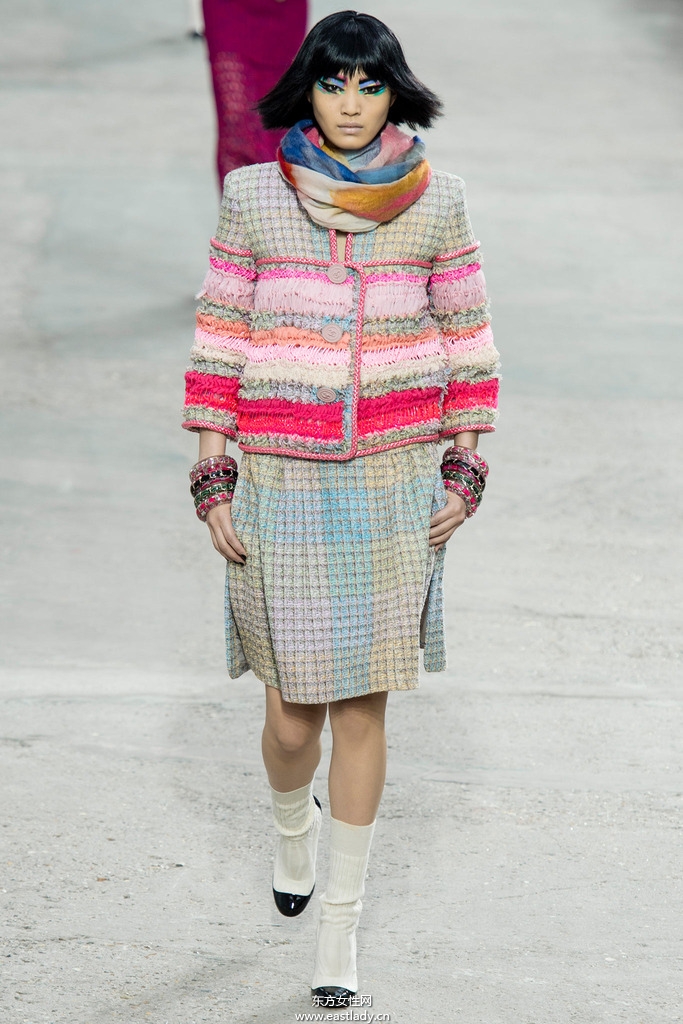 Chanel（香奈儿）巴黎2014春夏流行服饰时尚大片