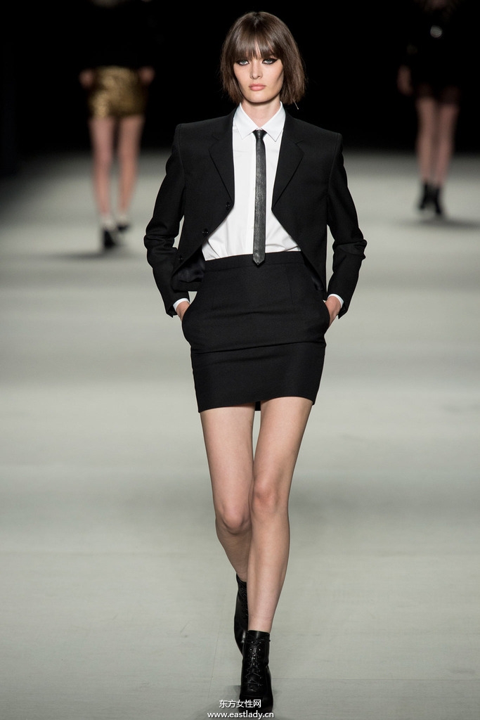 Saint Laurent（圣罗兰）2014春夏流行服饰时尚大片