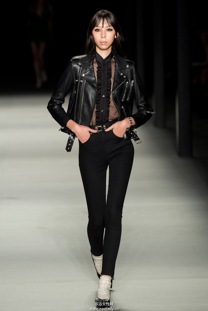 Saint Laurent（圣罗兰）2014春夏流行服饰时尚大片