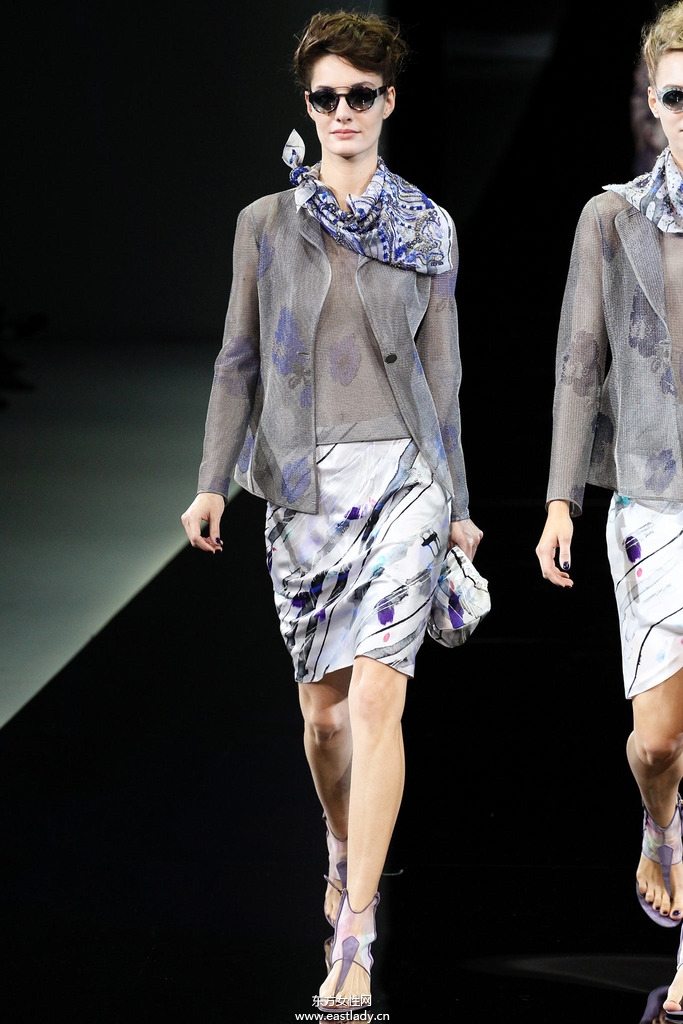 Giorgio Armani 2014春夏流行服饰时尚大片