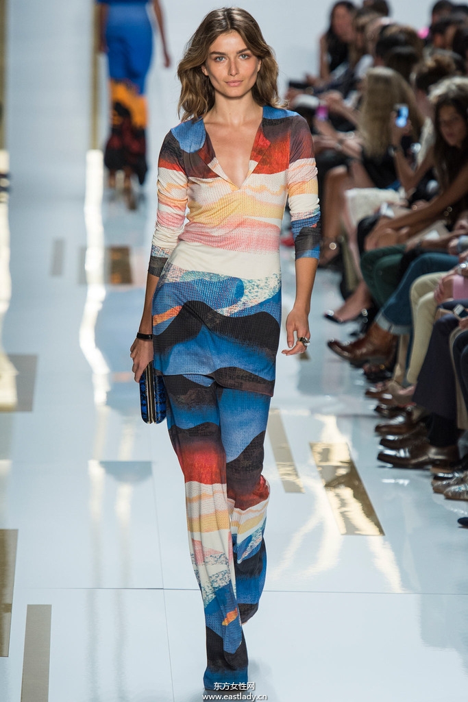 Diane von Furstenberg 2014春夏流行服饰时尚大片