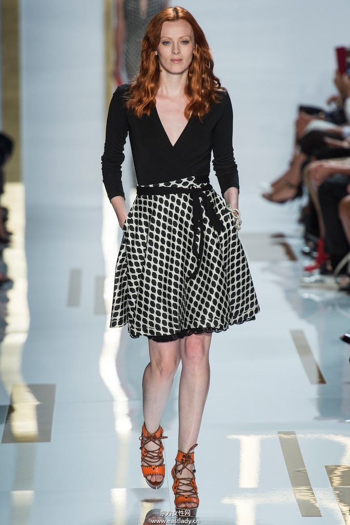 Diane von Furstenberg 2014春夏流行服饰时尚大片