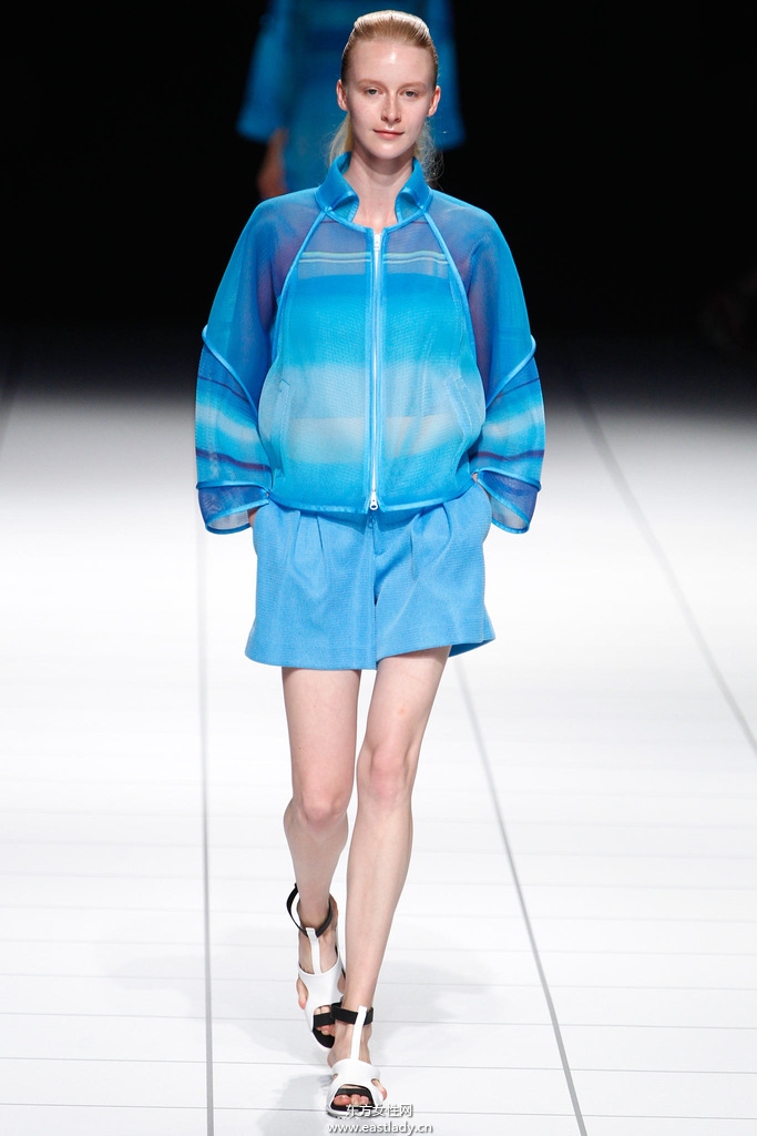 Issey Miyake(三宅一生)2014春夏流行服饰时尚大片
