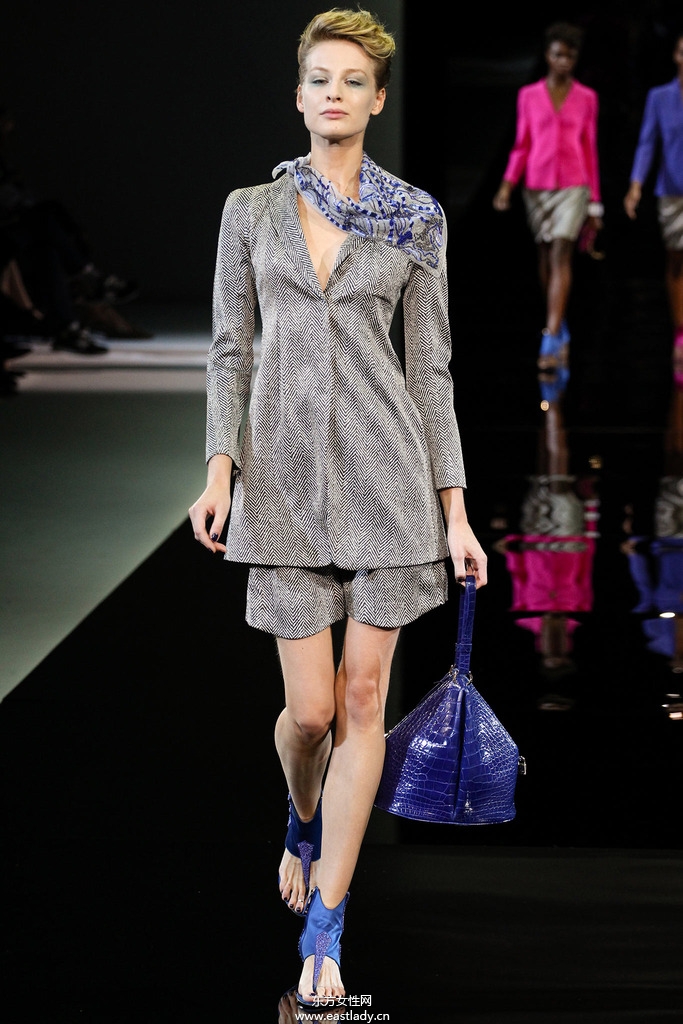Giorgio Armani 2014春夏流行服饰时尚大片