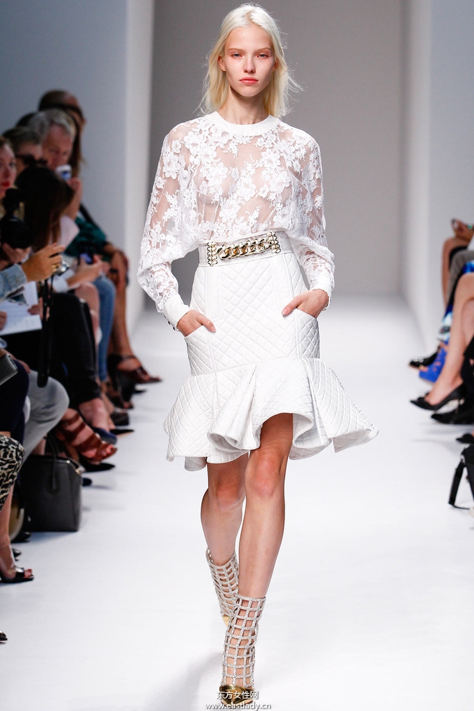 Balmain(巴尔曼)2014春夏流行服饰时尚大片