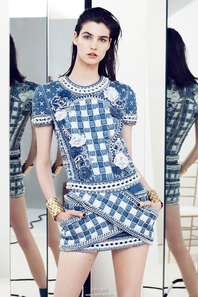 Balmain 2014早春流行服饰时尚大片