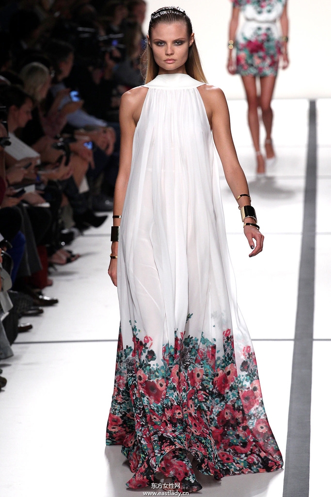 Elie Saab 2014春夏流行服饰时尚大片