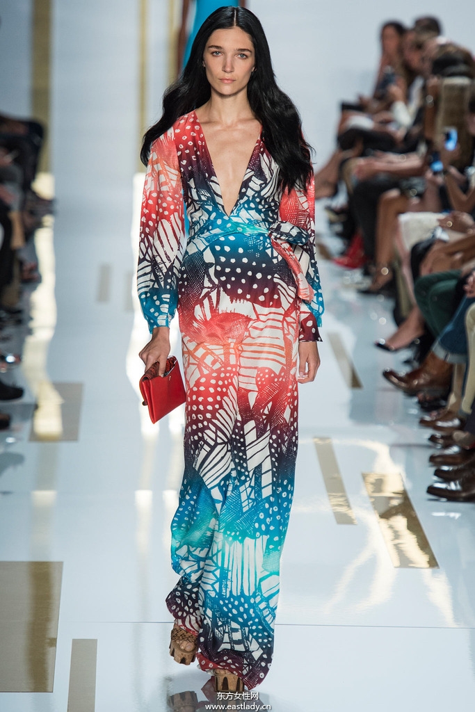 Diane von Furstenberg 2014春夏流行服饰时尚大片