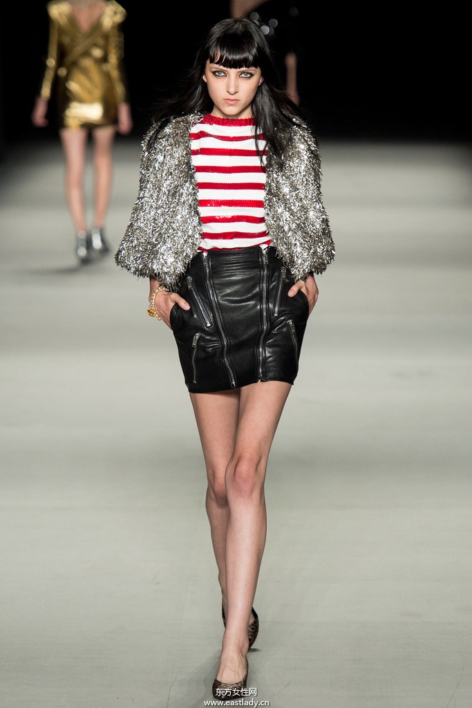 Saint Laurent（圣罗兰）2014春夏流行服饰时尚大片
