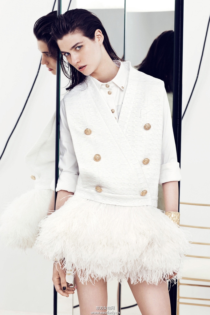 Balmain 2014早春流行服饰时尚大片