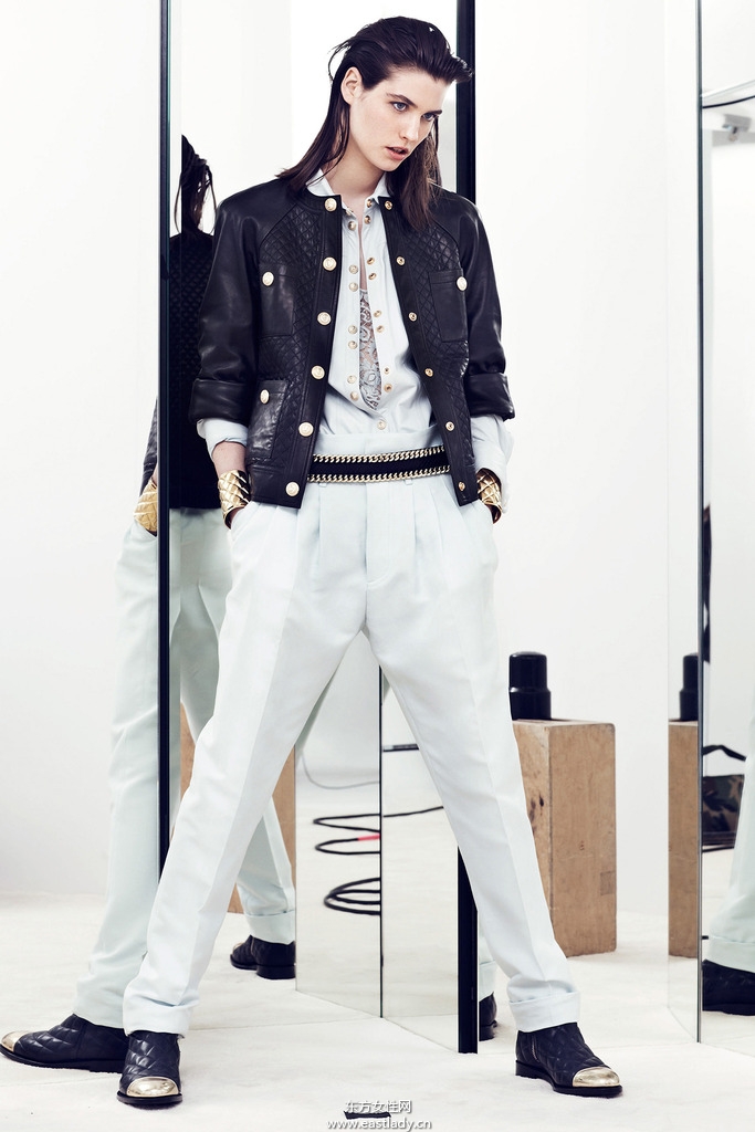 Balmain 2014早春流行服饰时尚大片