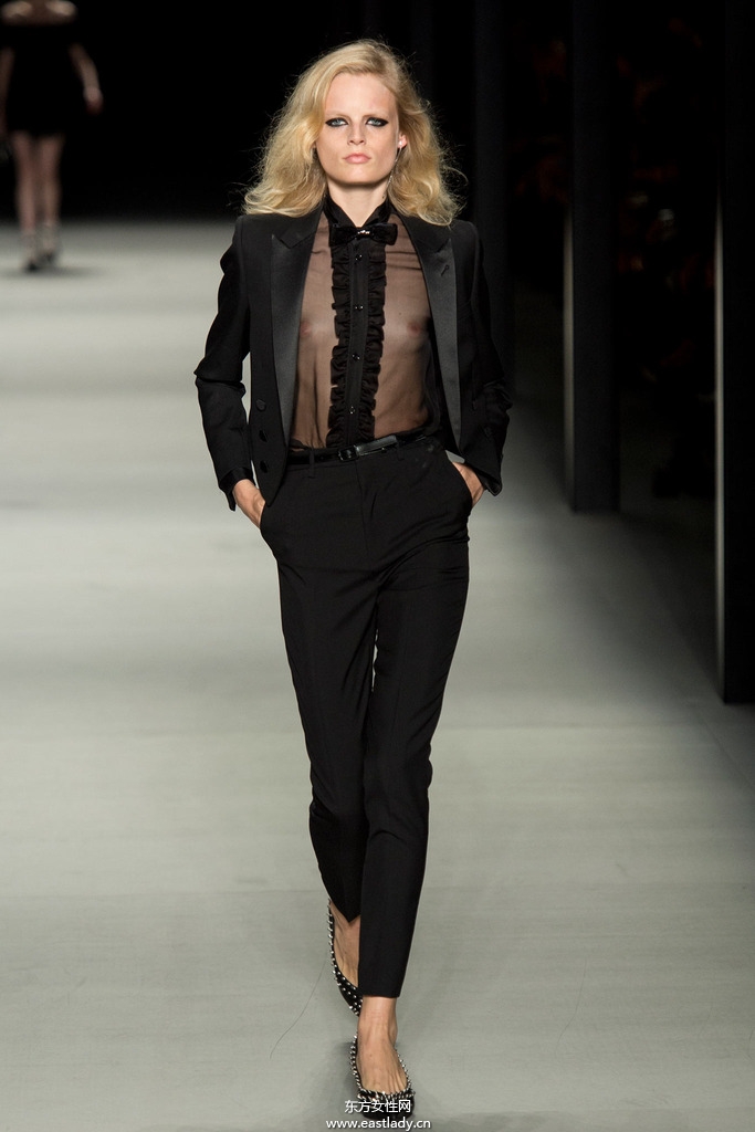 Saint Laurent（圣罗兰）2014春夏流行服饰时尚大片