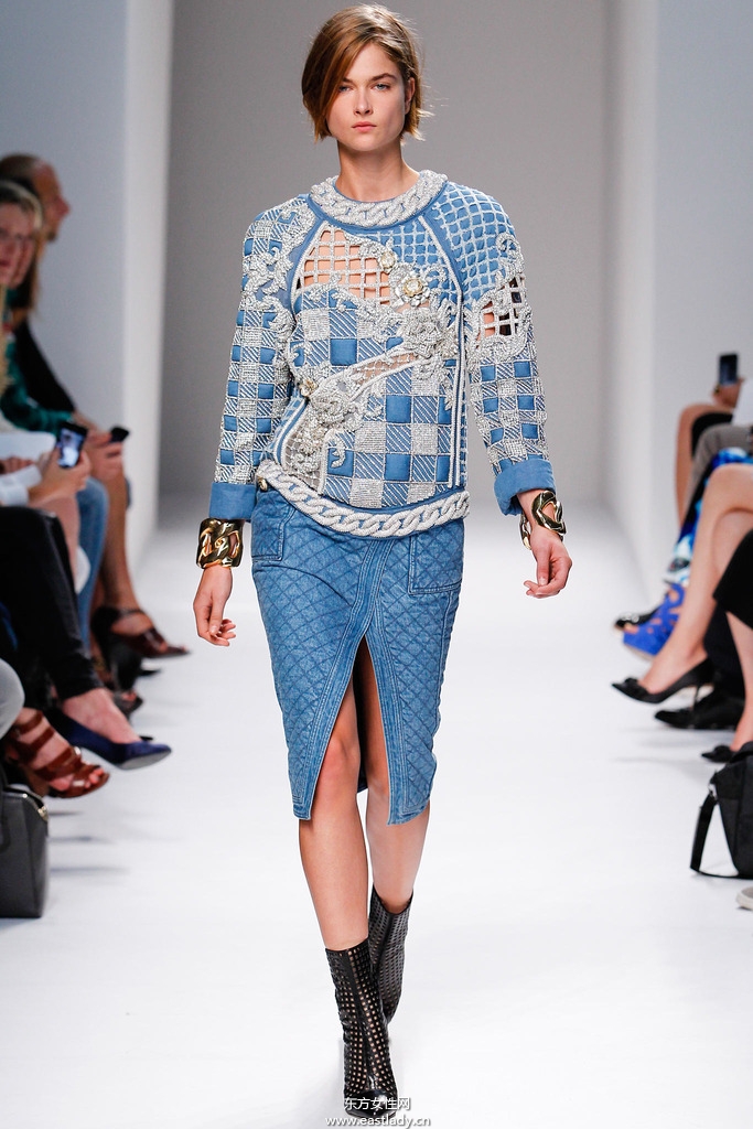Balmain(巴尔曼)2014春夏流行服饰时尚大片