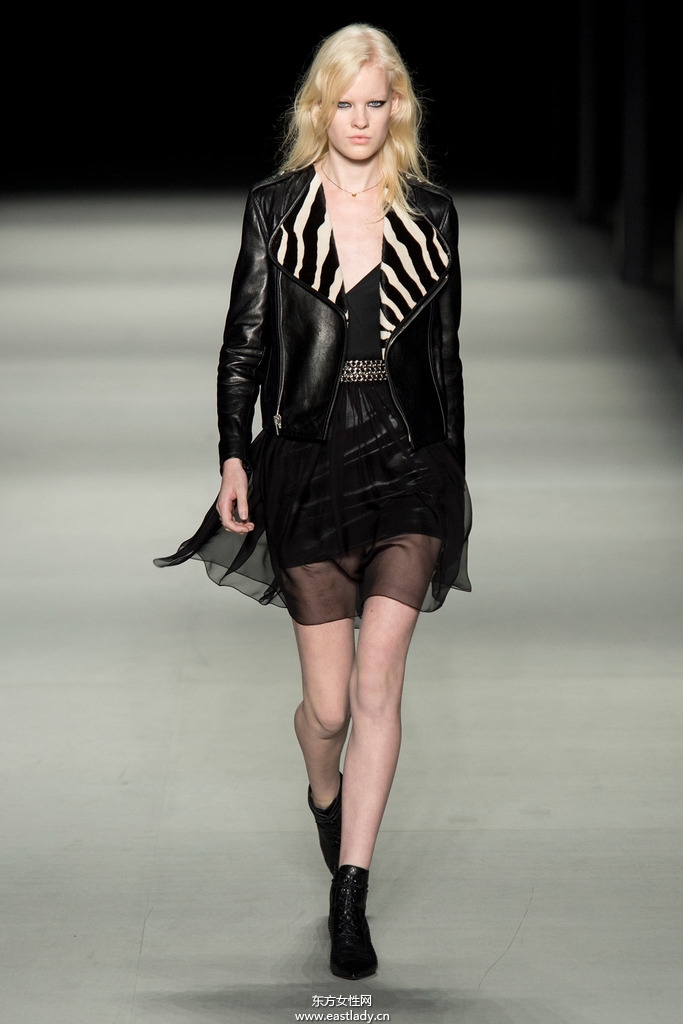 Saint Laurent（圣罗兰）2014春夏流行服饰时尚大片