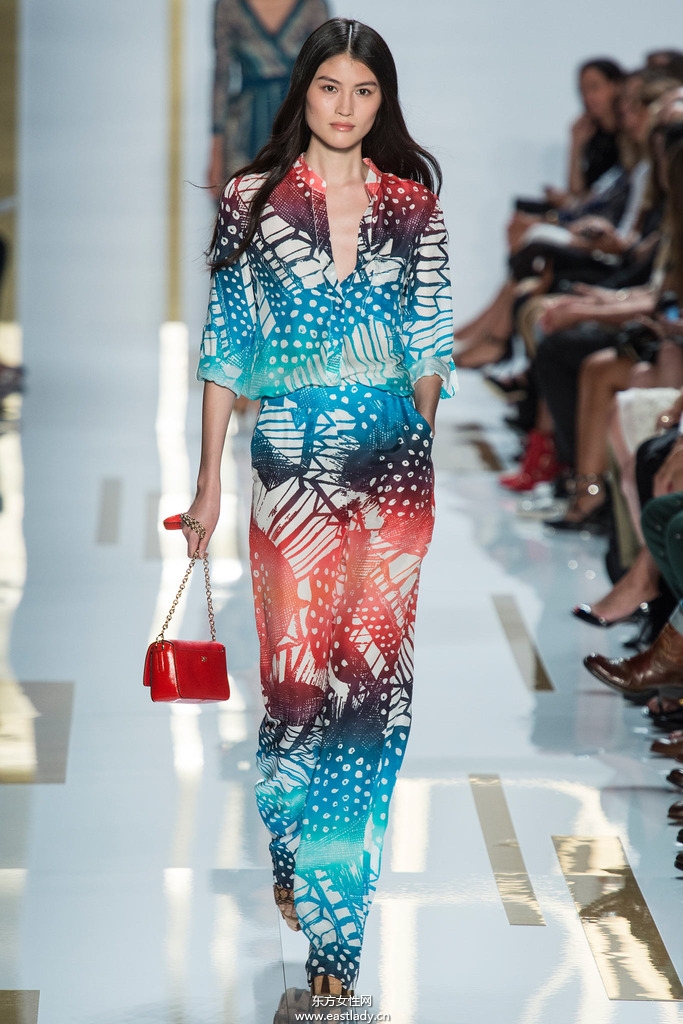 Diane von Furstenberg 2014春夏流行服饰时尚大片