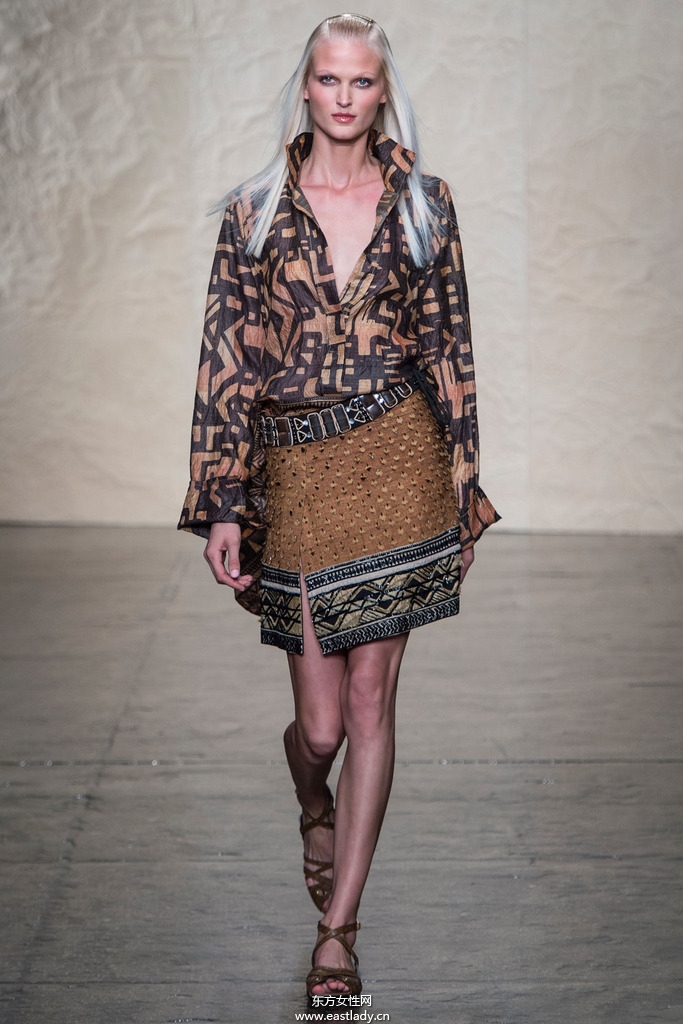 Donna Karan 2014春夏流行服饰时尚大片