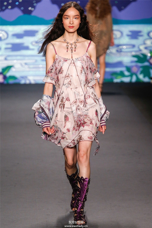 Anna Sui 2014春夏流行服饰时尚大片