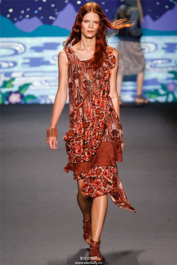 Anna Sui 2014春夏流行服饰时尚大片