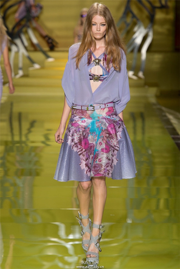Versace（范思哲）2014春夏米兰时装周服装秀