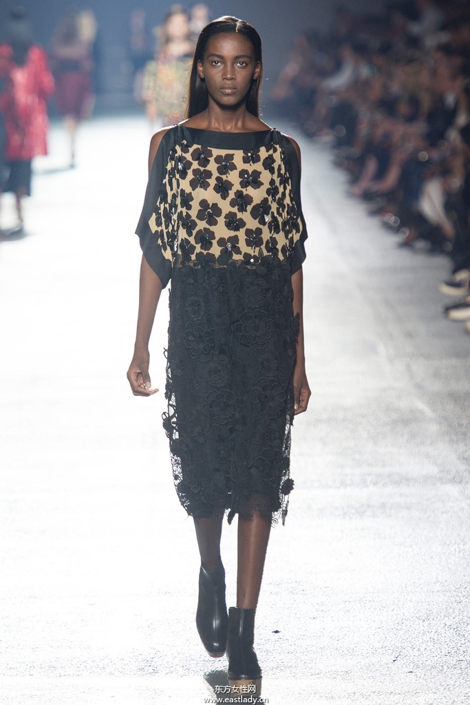 Dries Van Noten巴黎时装周2014春夏流行服饰时尚大片