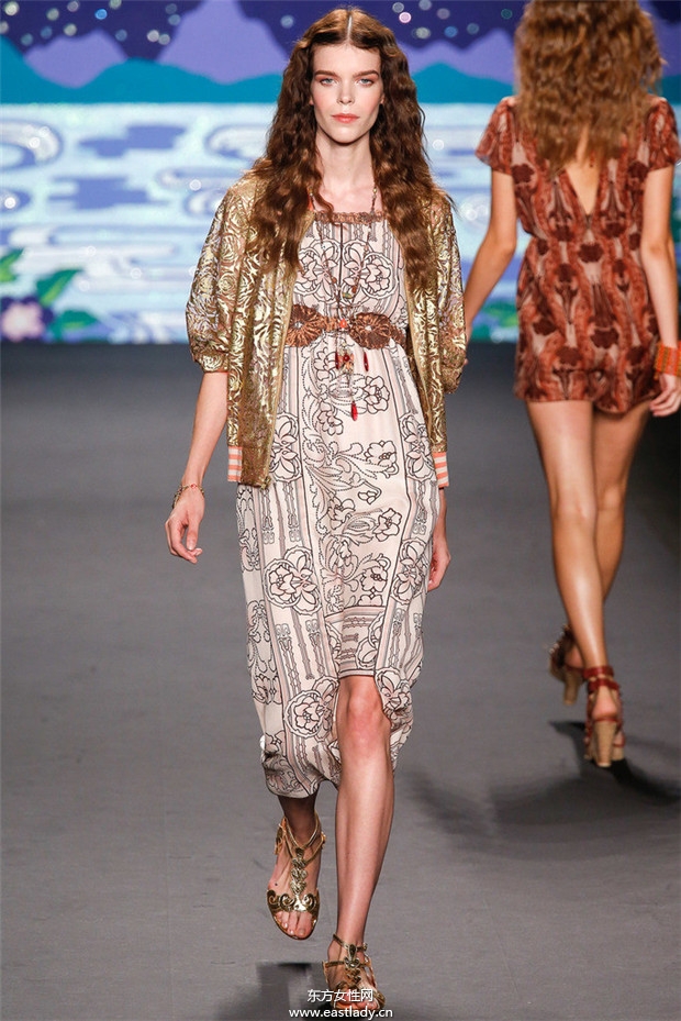 Anna Sui 2014春夏流行服饰时尚大片