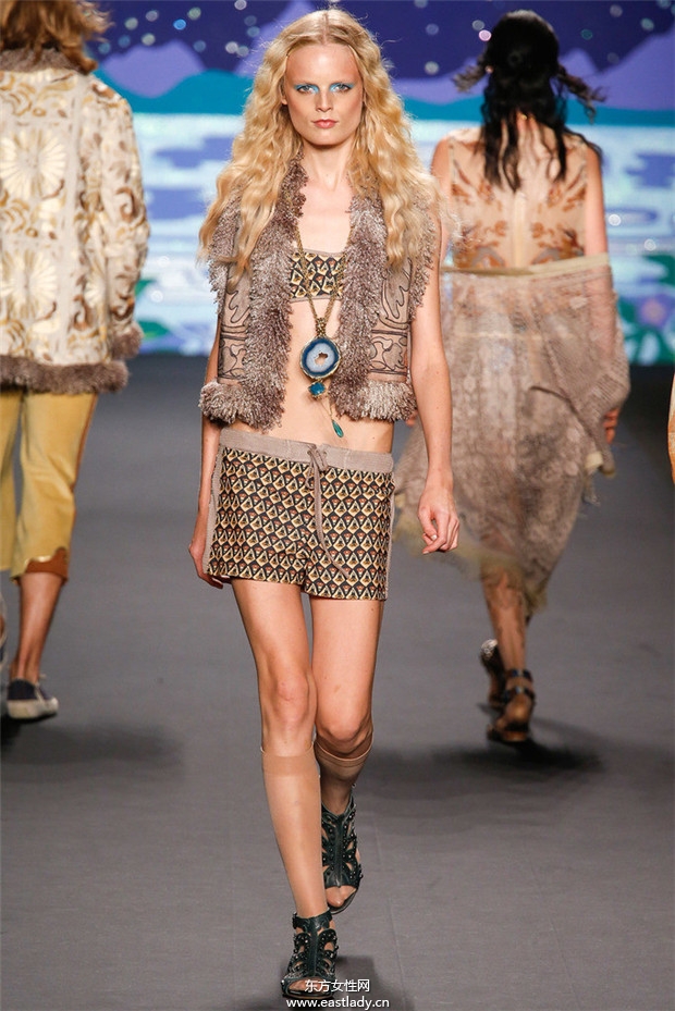 Anna Sui 2014春夏流行服饰时尚大片