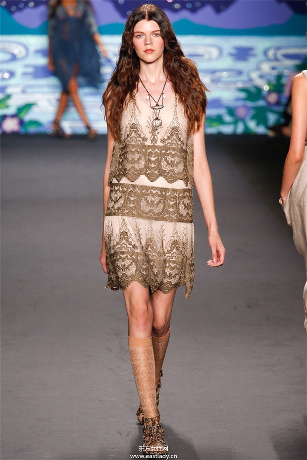 Anna Sui 2014春夏流行服饰时尚大片