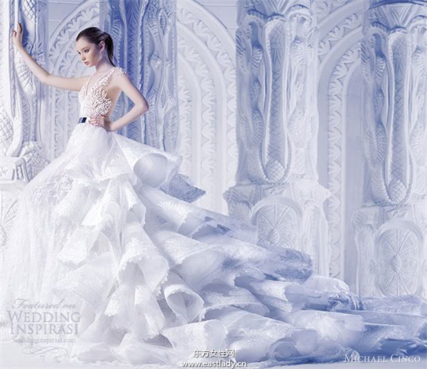 Michael Cinco 2013新款婚纱礼服系列