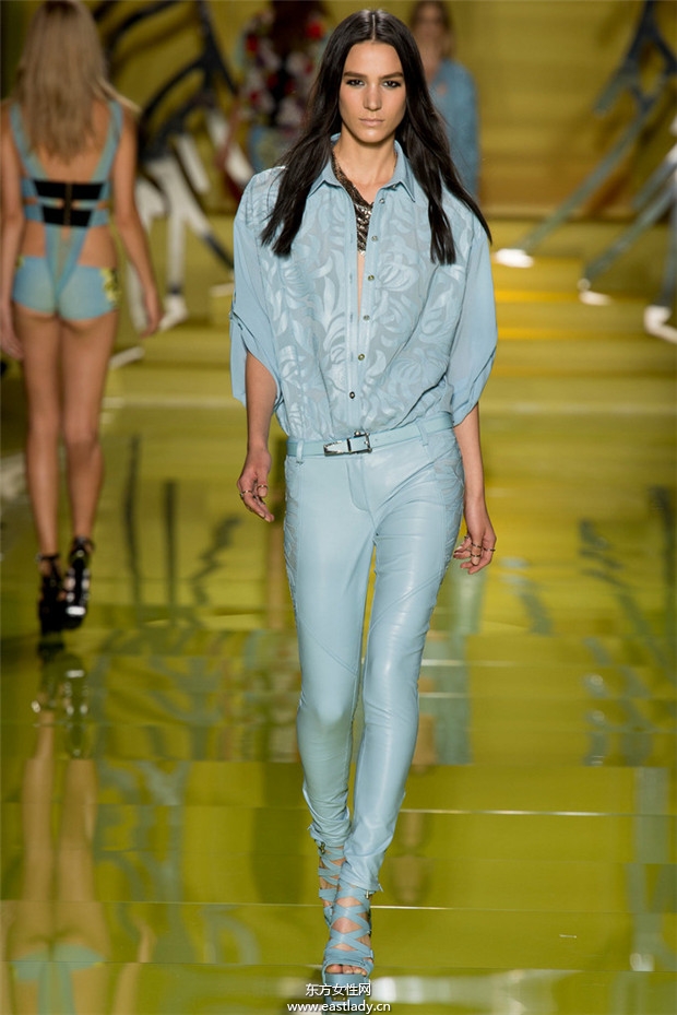 Versace（范思哲）2014春夏米兰时装周服装秀