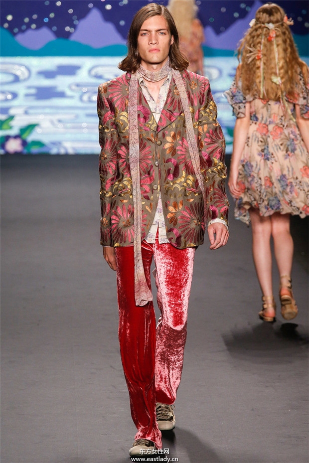 Anna Sui 2014春夏流行服饰时尚大片
