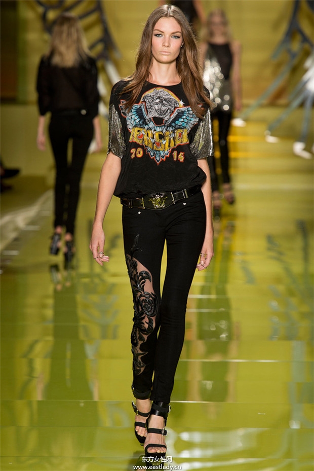 Versace（范思哲）2014春夏米兰时装周服装秀