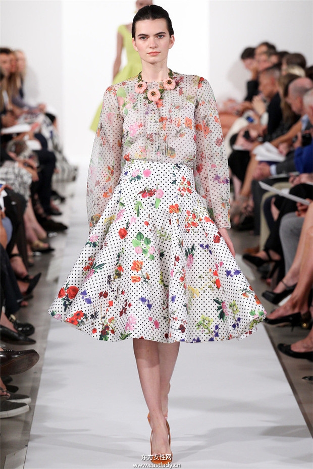 Oscar de la Renta 2014春夏流行服饰时尚大片