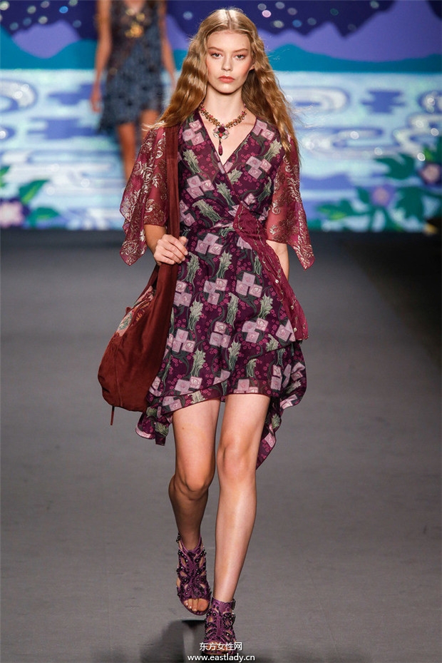 Anna Sui 2014春夏流行服饰时尚大片