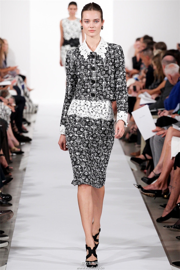 Oscar de la Renta 2014春夏流行服饰时尚大片
