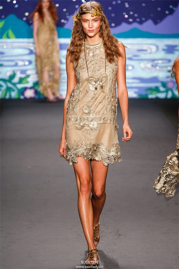 Anna Sui 2014春夏流行服饰时尚大片