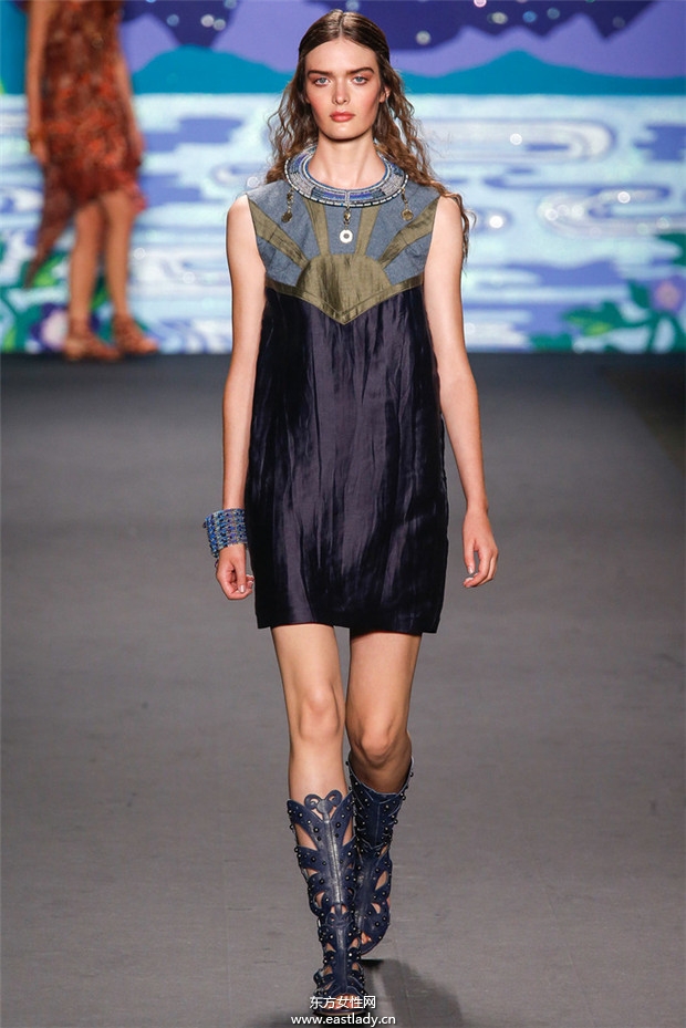 Anna Sui 2014春夏流行服饰时尚大片