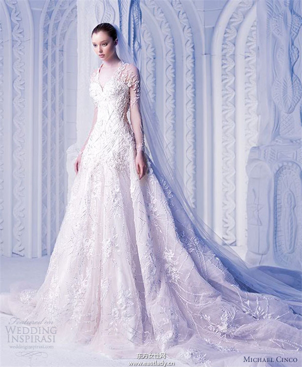 Michael Cinco 2013新款婚纱礼服系列