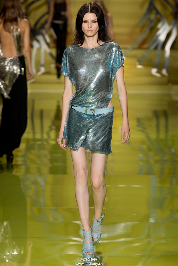 Versace（范思哲）2014春夏米兰时装周服装秀