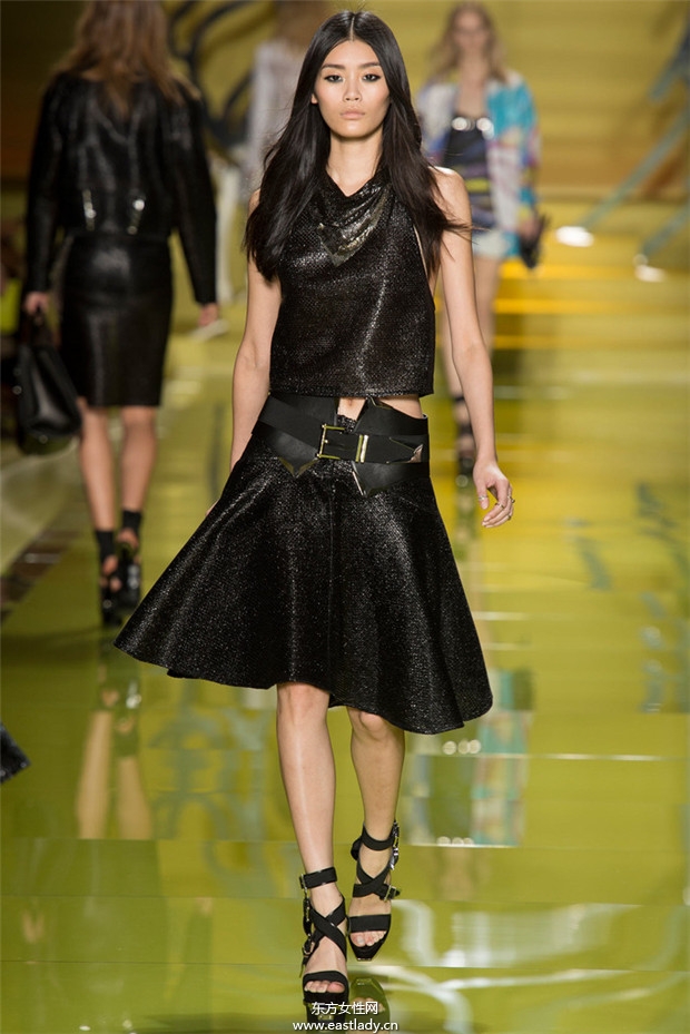 Versace（范思哲）2014春夏米兰时装周服装秀