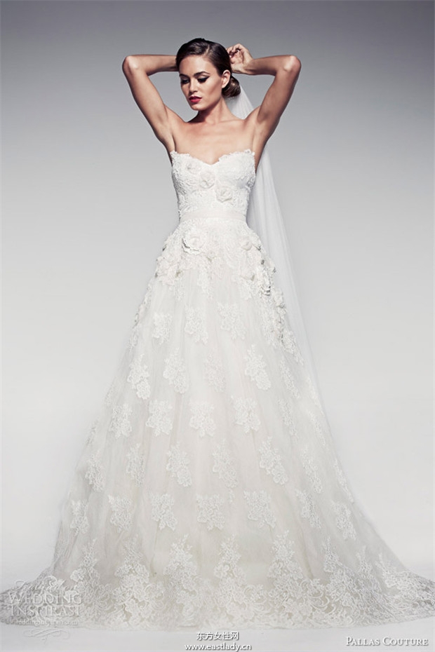 Pallas Couture 2013秋冬婚纱礼服系列