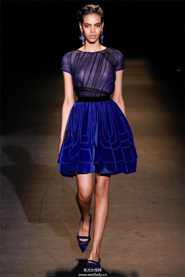 Alberta Ferretti 2013秋冬流行服饰时尚大片