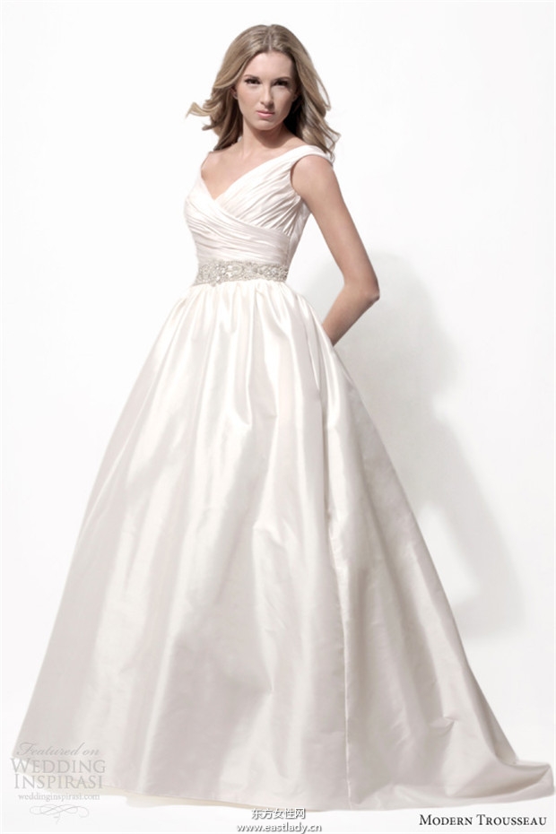 Modern Trousseau 2014春夏婚纱礼服系列欣赏(图片)