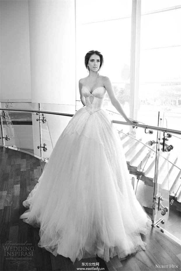 Nurit Hen 2013婚纱礼服系列欣赏(图片)