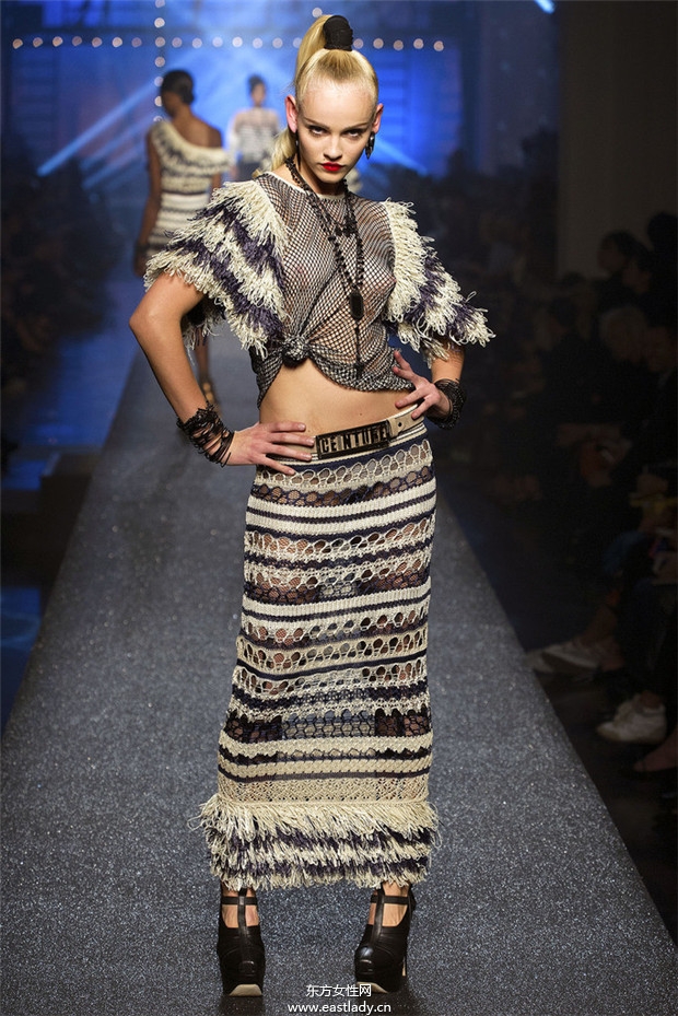 Jean Paul Gaultier 2013春夏服装时尚大片