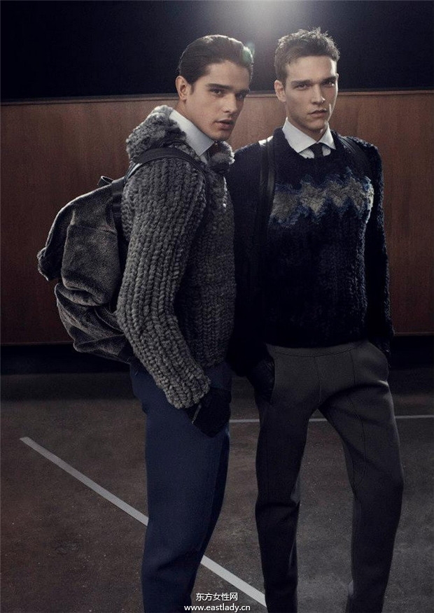 Emporio Armani 2013秋冬服装时尚大片
