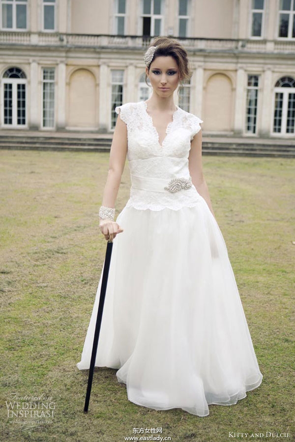 Kitty & Dulcie 2013秋冬婚纱礼服系列欣赏(图片)