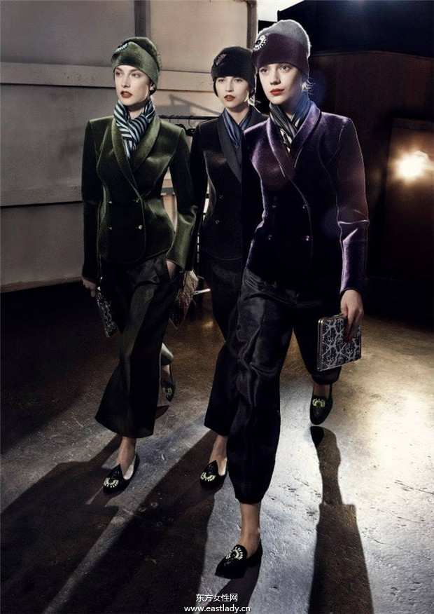 Emporio Armani 2013秋冬服装时尚大片