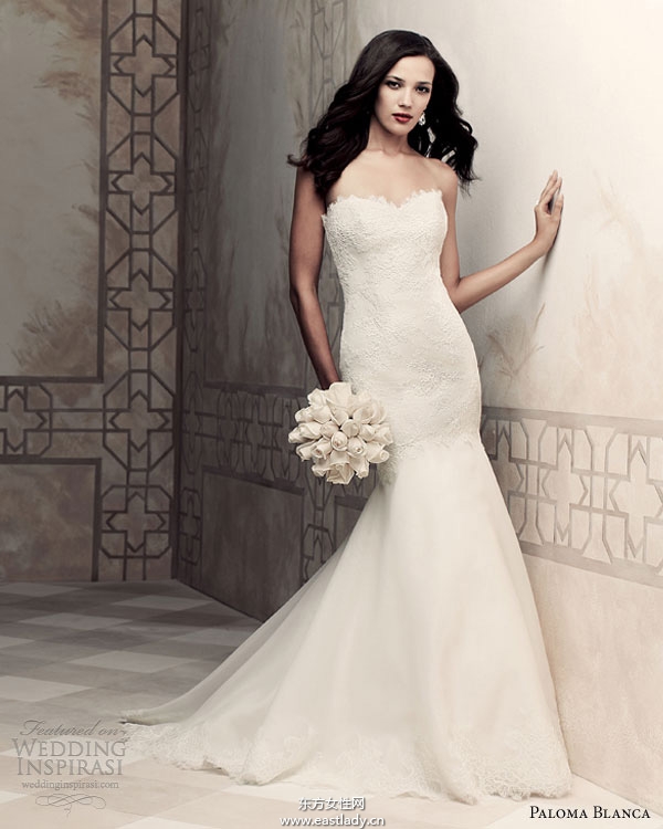 Paloma Blanca 2013秋冬全新「Premiere」婚纱礼服系列欣赏