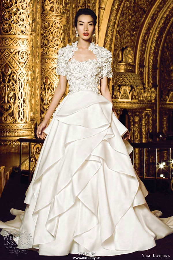 Yumi Katsura2013新款婚纱照片欣赏