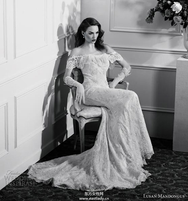 Lusan Mandongus 2013全新婚纱系列